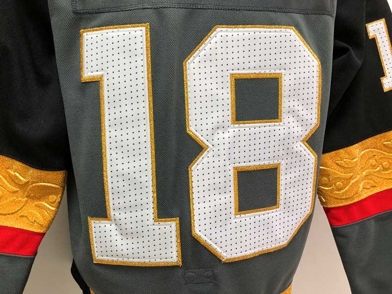 Vegas Golden Knights Gray Jersey Details,We sell and wholesale Vegas Golden Knights Gray Jersey Details on line form chian!